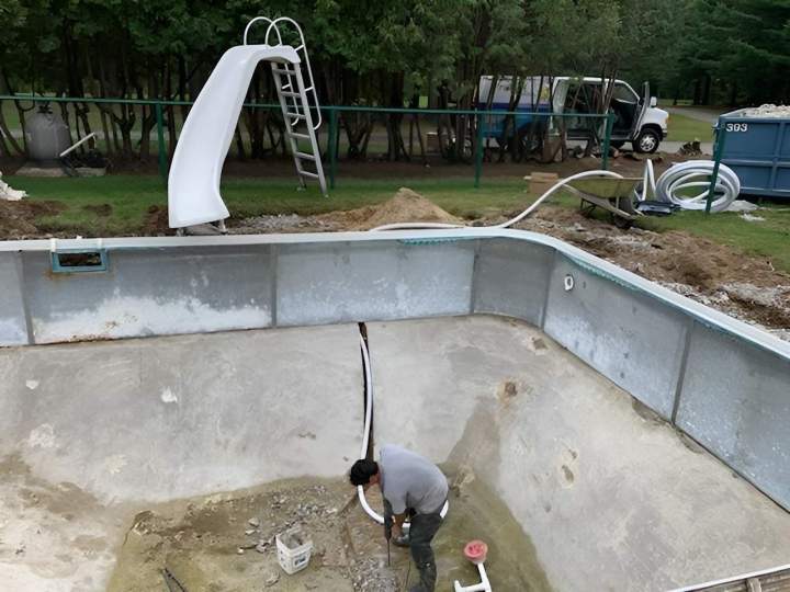 Raccord tuyauterie piscine Laval