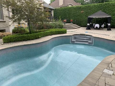 Installation de piscine Laval
